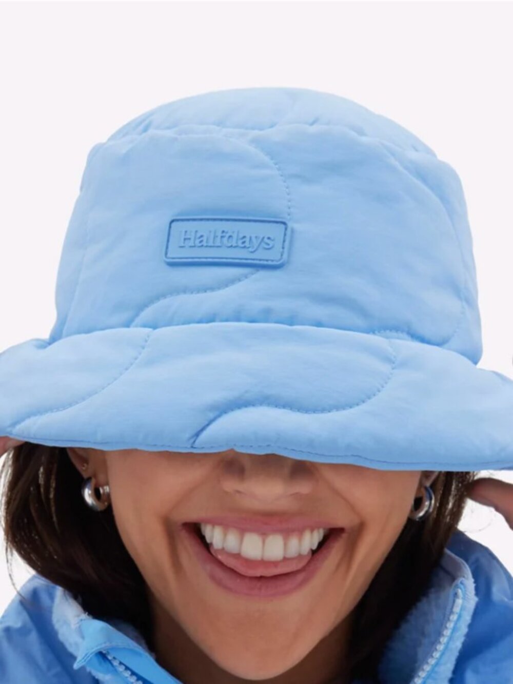 Halfdays Women's O/S Golden Bucket Hat - Forget me Now